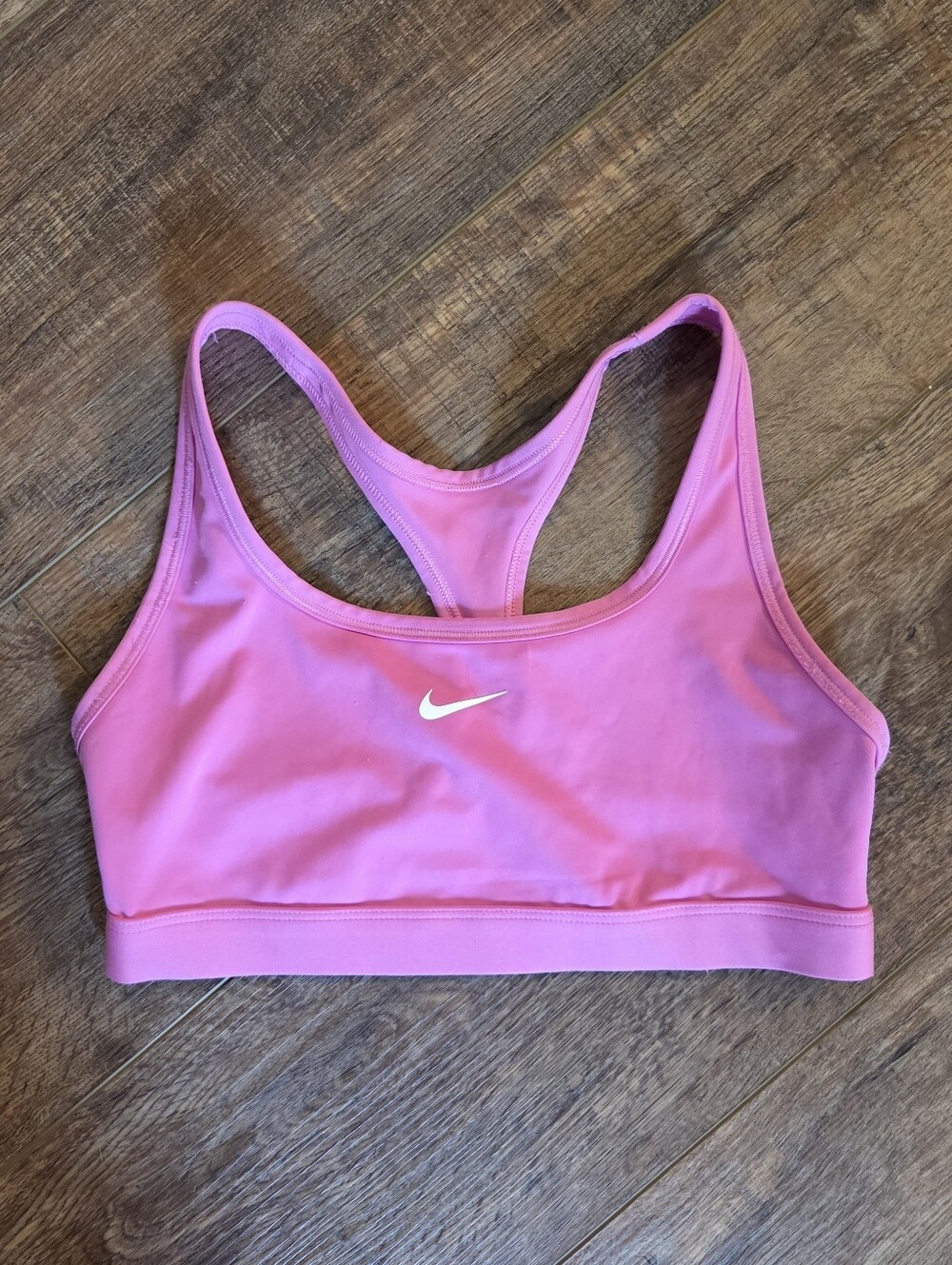 Nike Racerback Sports Bra In Bright Pink Size Small